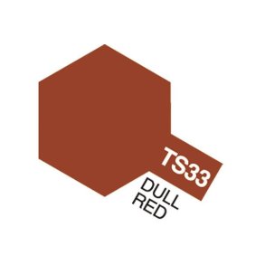 TS-33 Dull Red, spray 100 ml - Tamiya
